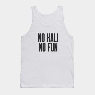 Cybersecurity No Kali No Fun Slogan Tank Top